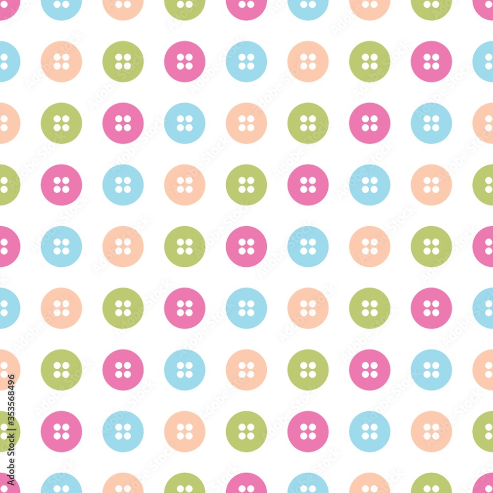 Buttons patterned background Buttons patterned background