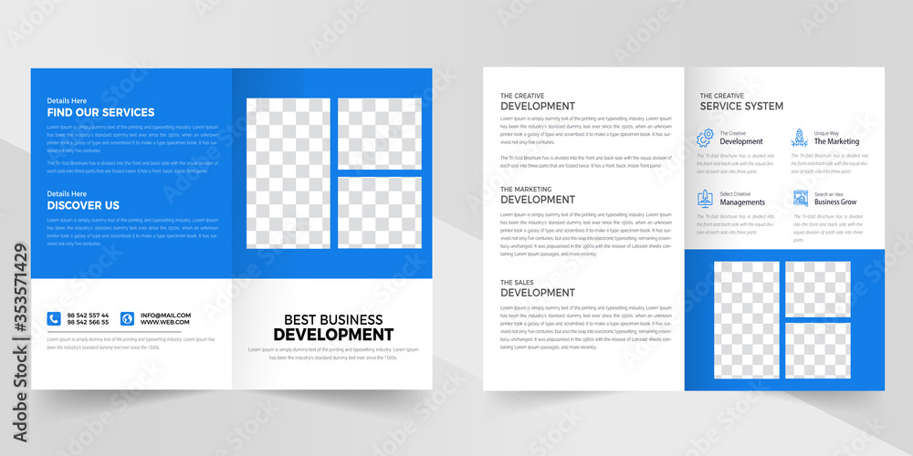 4 Page Brochure Design