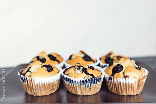 Blueberry muffin cupcakes