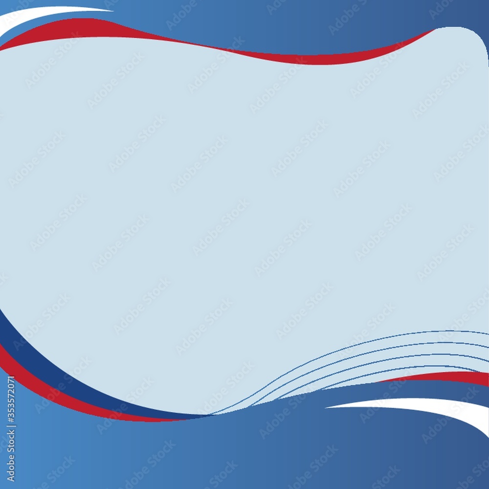 Background with header and footer Stock Vector | Adobe Stock