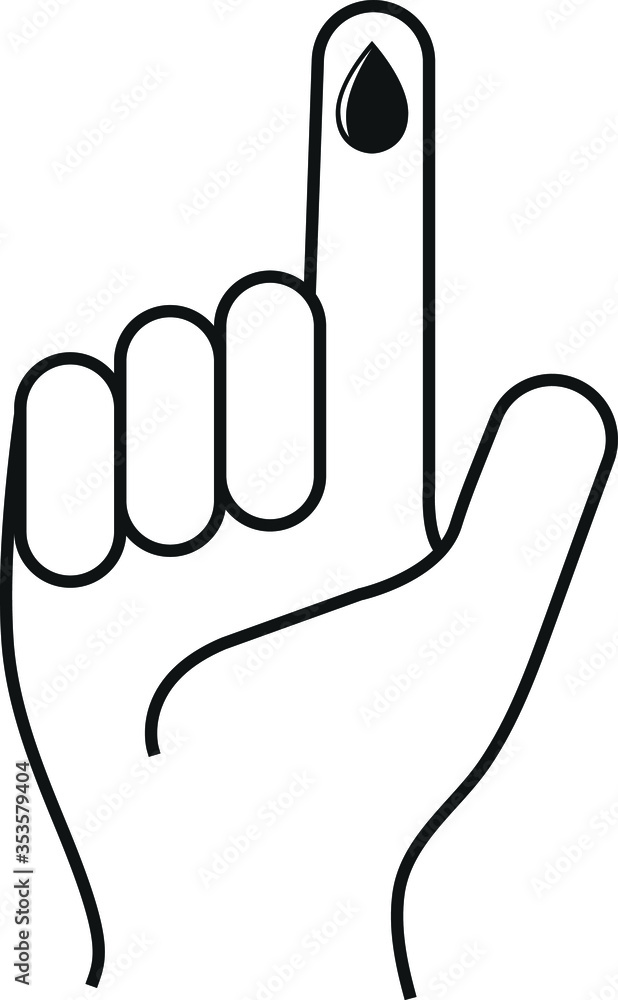 finger and blood icon. blood test icon finger and blood icon. blood test icon