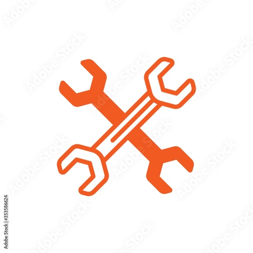 Crossed spanners icon