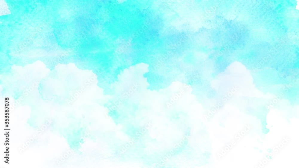 Artistic natural painting watercolor sky with cloud. 4k time lapse footage. Artistic natural painting watercolor sky with cloud. 4k time lapse footage.