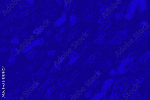 Rough CG background of decorative plaster of trendy in 2020 color Phantom Blue - background design template