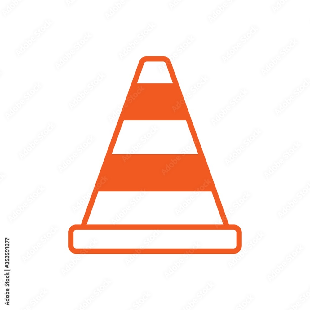 Traffic cone icon Traffic cone icon