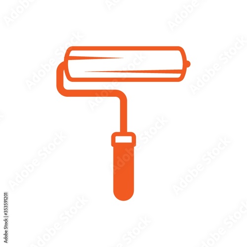 Paint roller icon