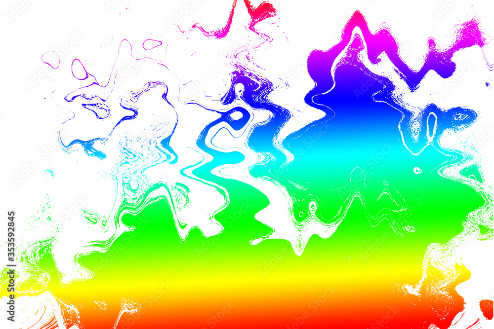 Obraz premium Ectoplasma multicolore
