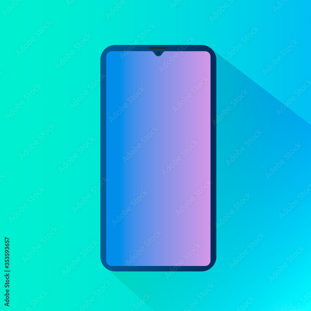 Smartphone icon.Flat icon for web design.Vector illustration. Smartphone icon.Flat icon for web design.Vector illustration.