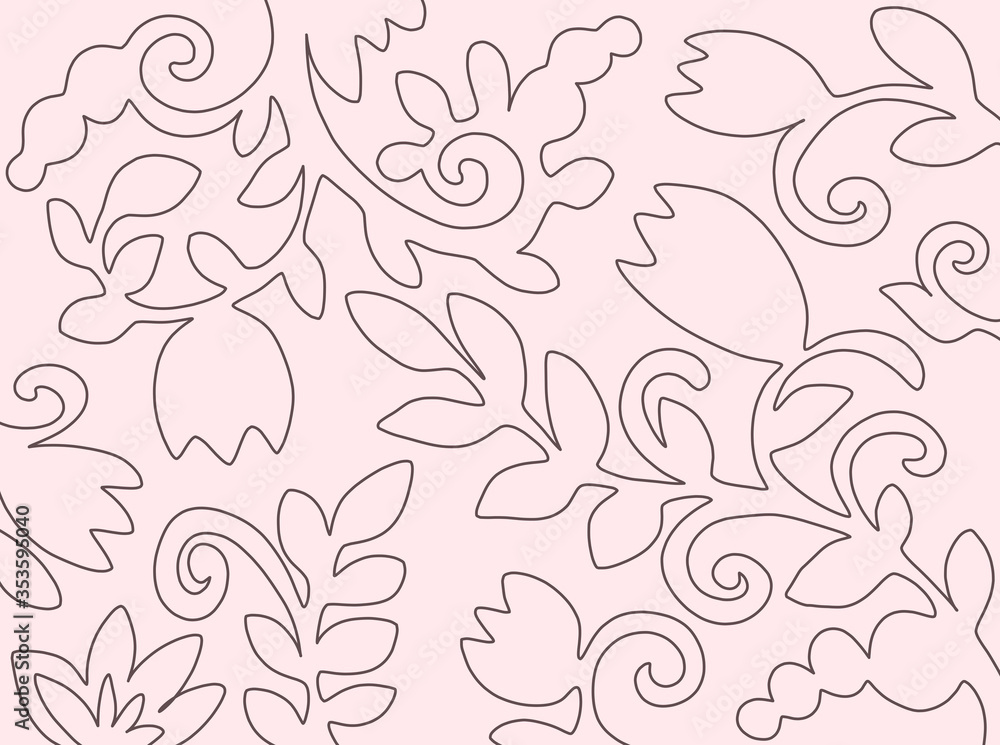illustration background in pastel colors abstract flowers illustration background in pastel colors abstract flowers