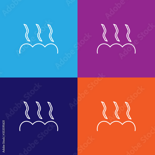 Seafood, laminaria icon. Element of asian cuisine illustration. One of the collection icons for websites, web design, mobile app