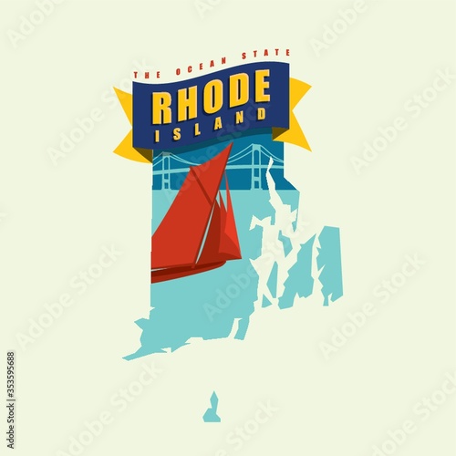 Rhode island map