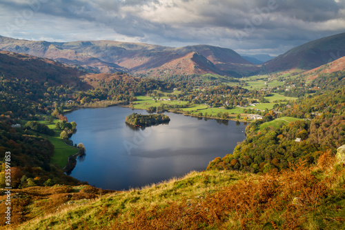 A view of Loughrigg Fell, near Ambleside photo