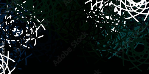 Light Green vector template with abstract forms.
