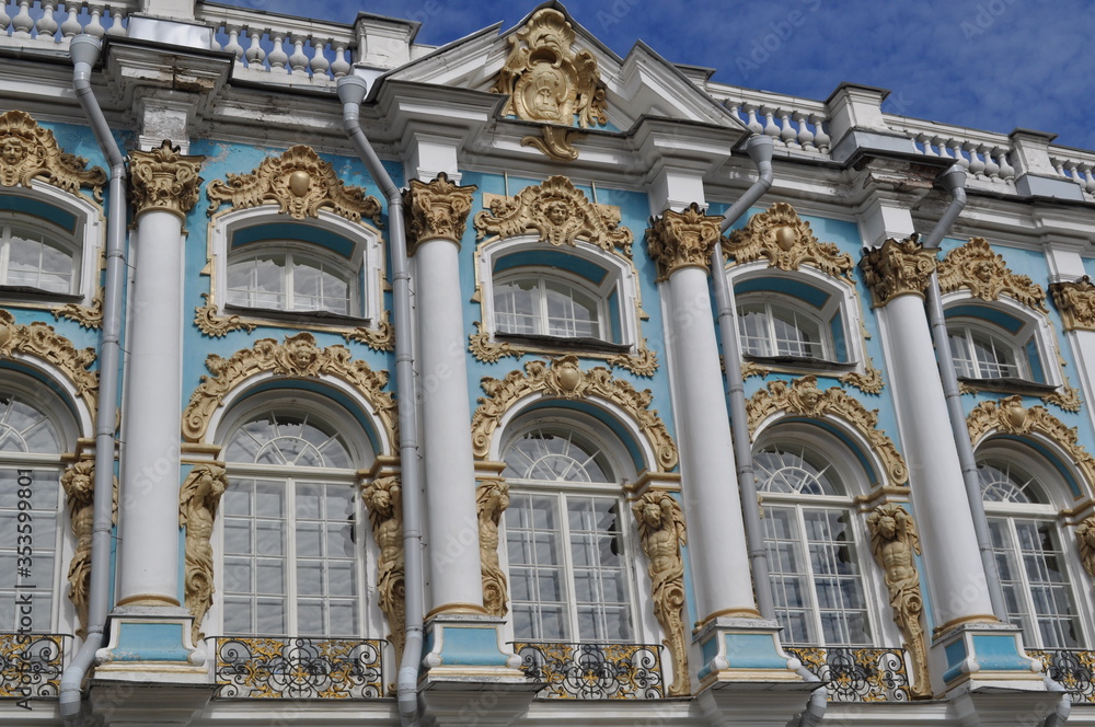 Tsarkoe Tselo Palais Saint Pétersbourg Russie