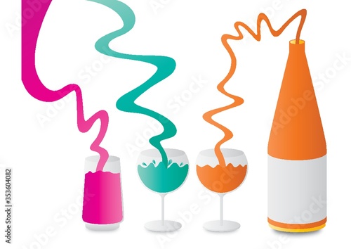Juice bottle