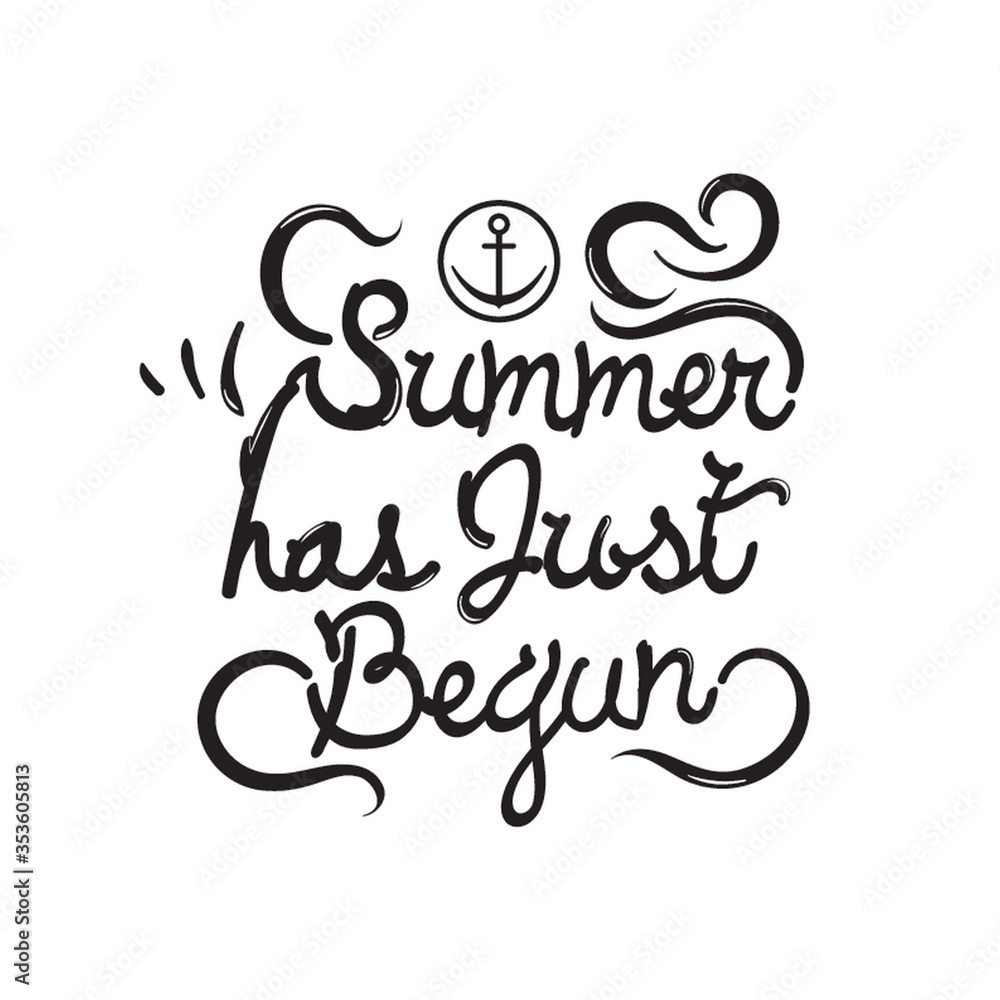 Fototapeta premium Summer has just begun