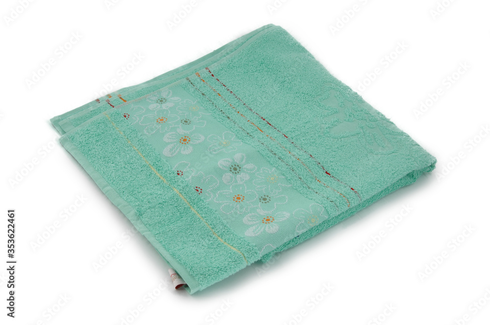 kitchen towel isolated on white background kitchen towel isolated on white background