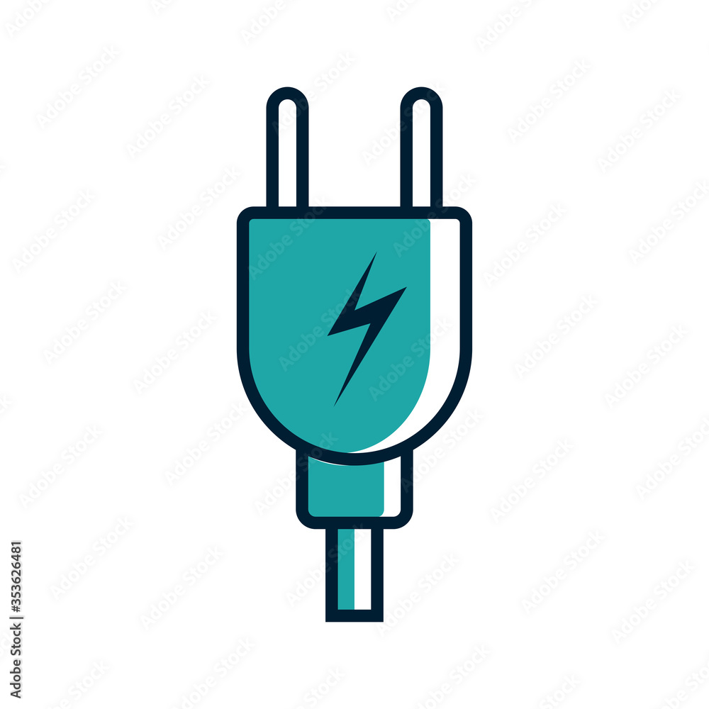 Electric plug icon Electric plug icon