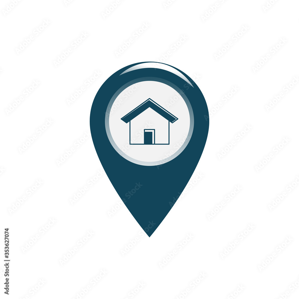 pointer home icon pointer home icon