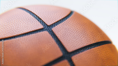 Detailaufnhame Basketball
