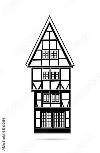 Ein altes Fachwerkhaus