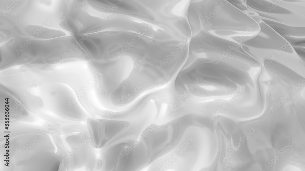 White smooth glossy abstract elegant liquid background. White lava, cream, latex, lacquer, varnish wave. White smooth glossy abstract elegant liquid background. White lava, cream, latex, lacquer, varnish wave.