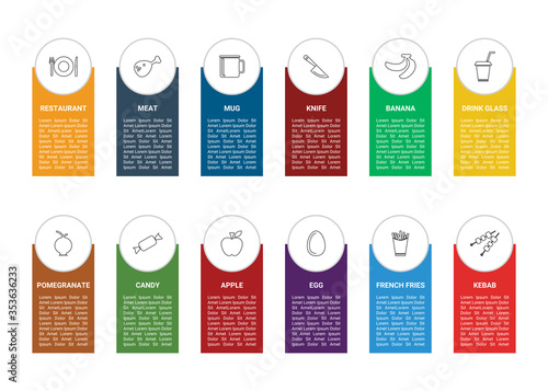 12-12 Mix Web Line Icons with name for Website, Application And Software Designing.