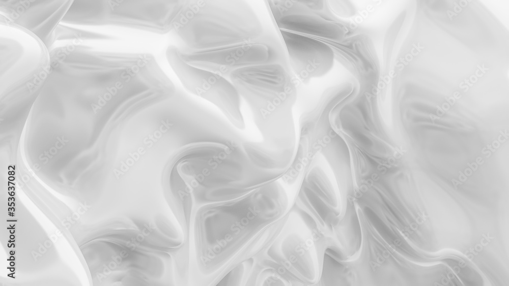 White smooth glossy abstract elegant liquid background. White lava, cream, latex, lacquer, varnish wave. White smooth glossy abstract elegant liquid background. White lava, cream, latex, lacquer, varnish wave.