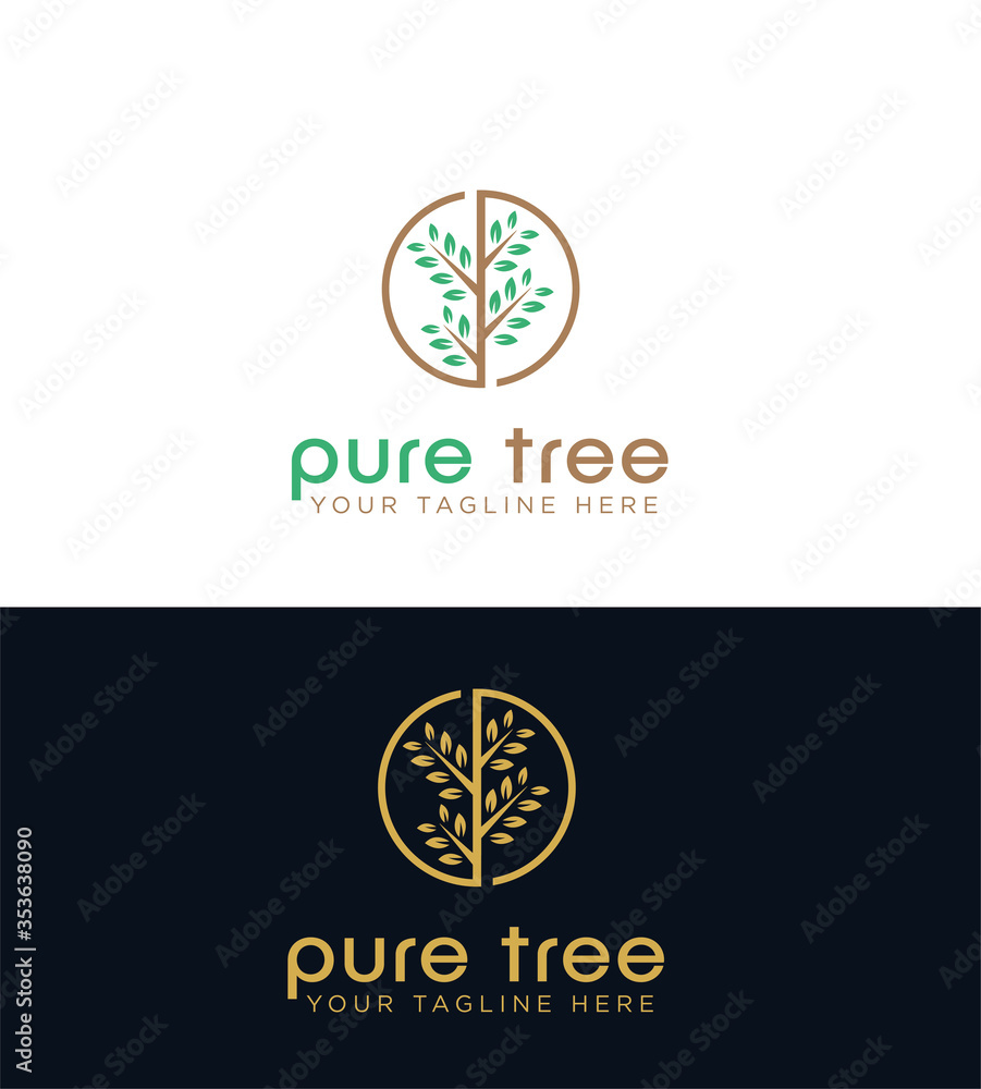 tree logo template tree logo template