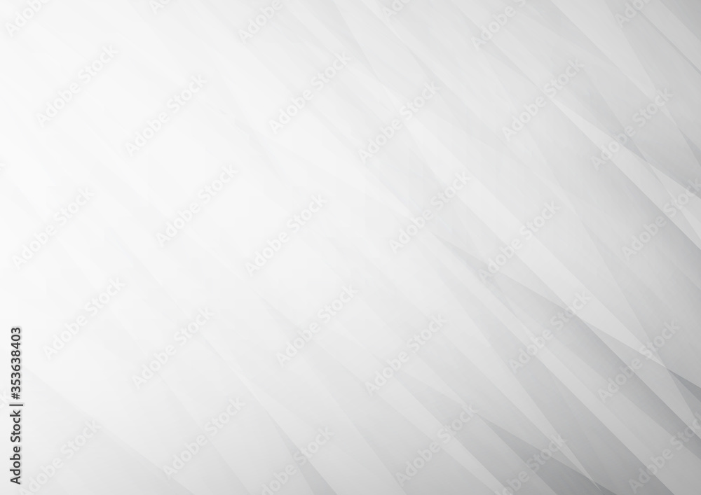Fototapeta premium Abstract gray vector background with stripes