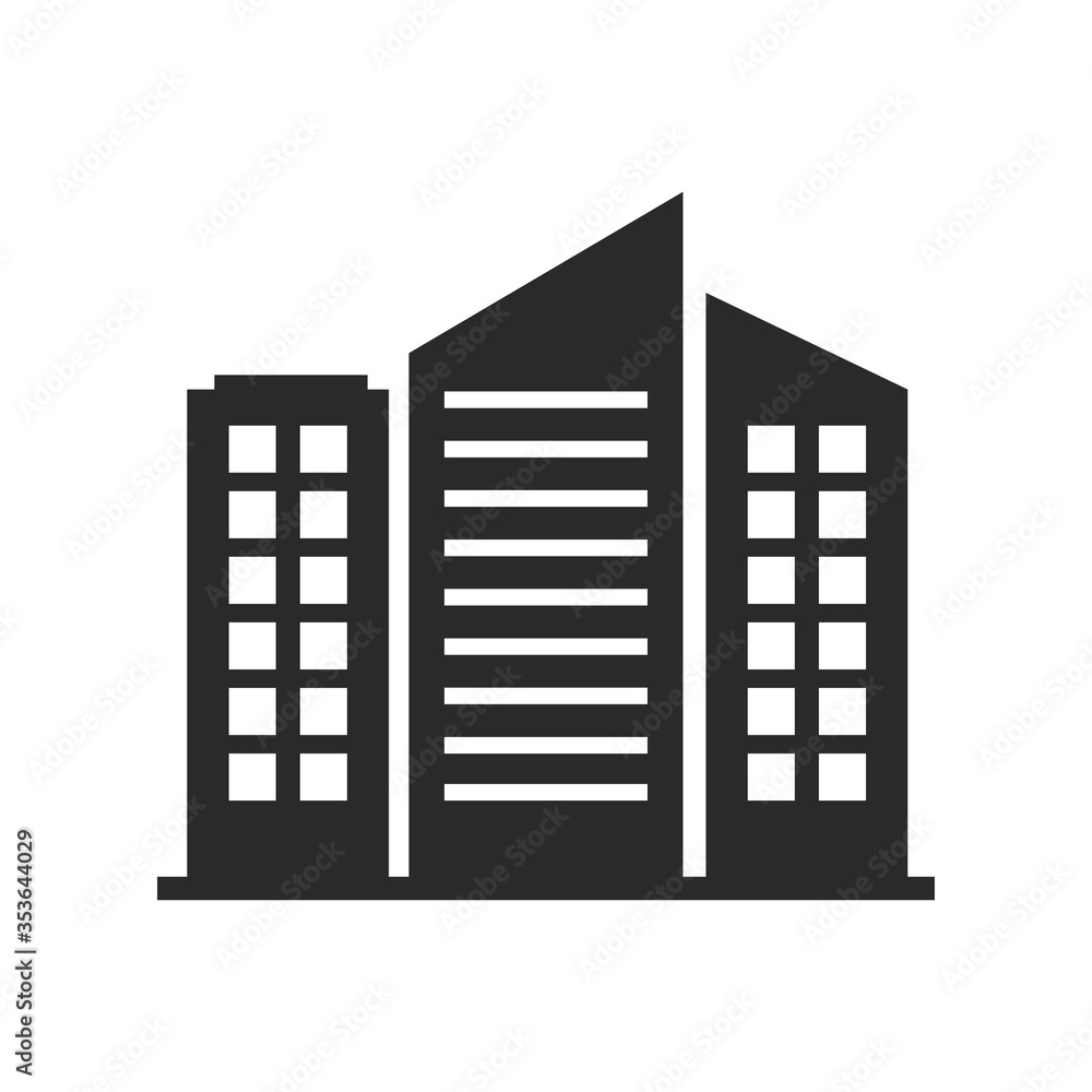 building icon vector design illustration building icon vector design illustration