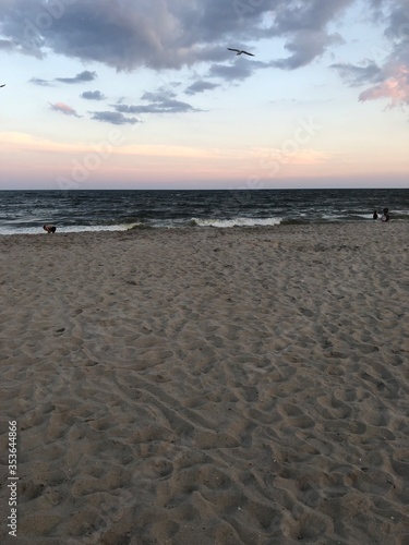 beach water sunset 1