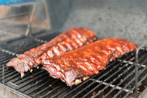 smoked ribs