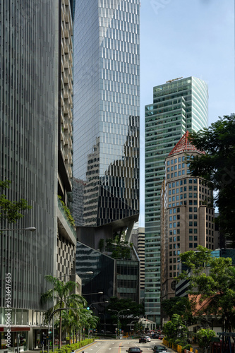 High rise buildings at Singapore