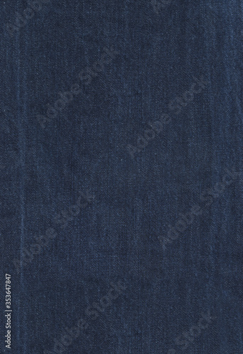 Clean blue denim texture background