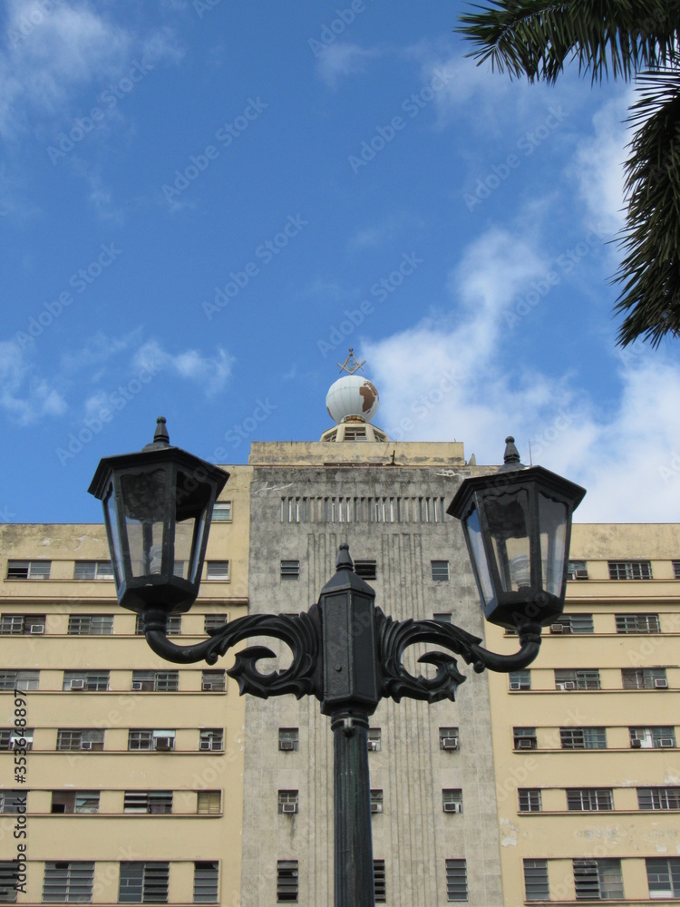 The Masonic Grand Lodge of Cuba in the city of Havana, 508 Avenue Salvador Allende, La Habana. Cuba