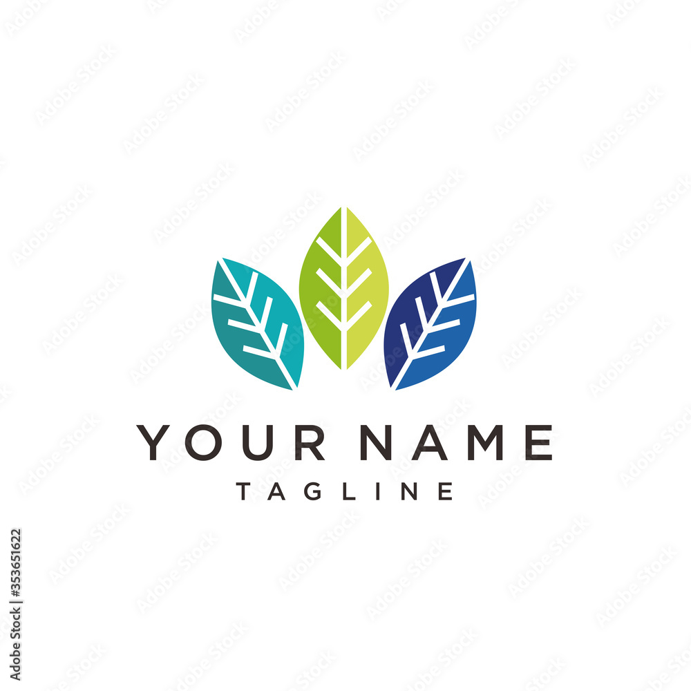 Green Leaf eco organic Logo design vector template Green Leaf eco organic Logo design vector template