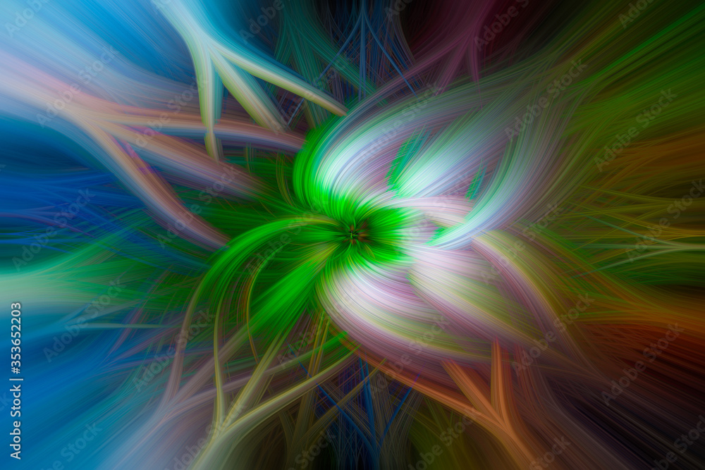 Twirl Effect Abstract Digital Art Background Twirl Effect Abstract Digital Art Background