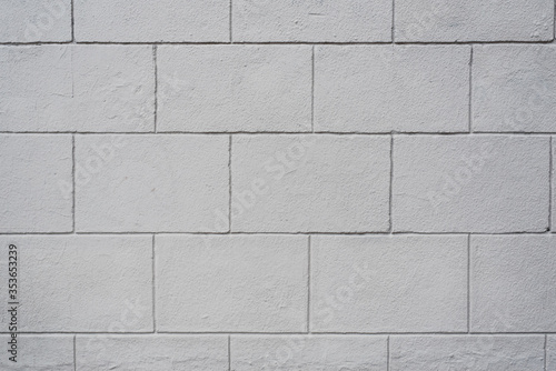 brickwork texture of white color. close-up photo