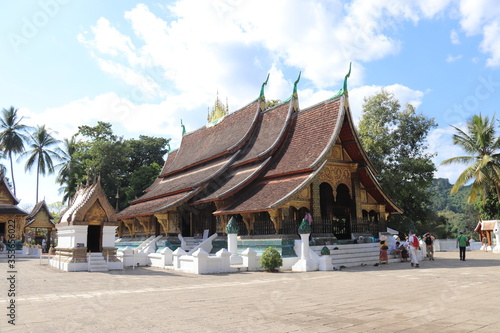 Pagode du Vat Xieng Thong à Luang Prabang, Laos