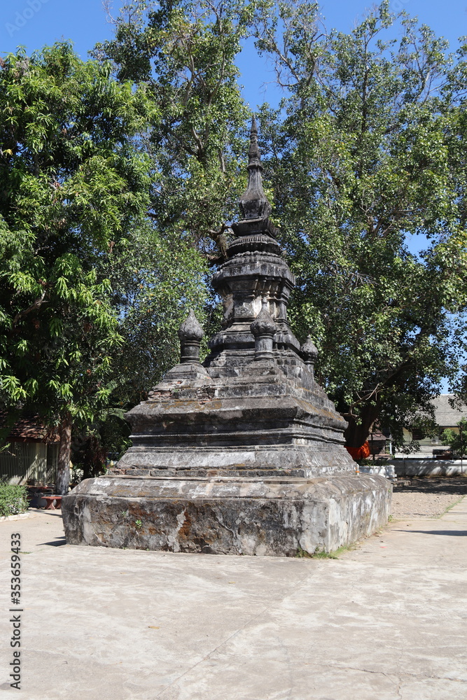 Stupa à Luang Prabang, Laos