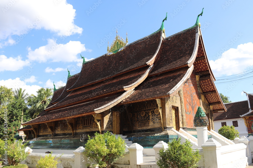 Vat Xieng Thong à Luang Prabang, Laos Vat Xieng Thong à Luang Prabang, Laos