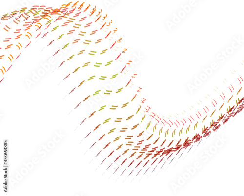 Abstract background blend wave line design for Wallpaper, Banner, Background, Card, Book Illustration, landing page