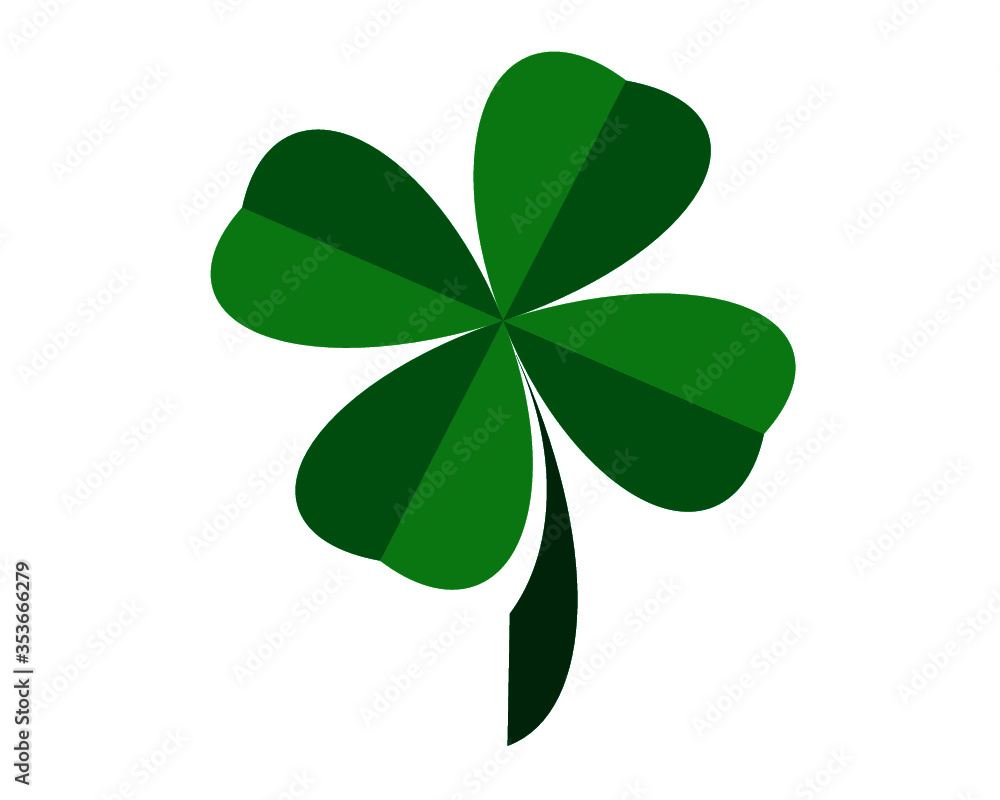 Trèfle 4 feuilles vecteur - 4-leaf clover vector Trèfle 4 feuilles vecteur - 4-leaf clover vector