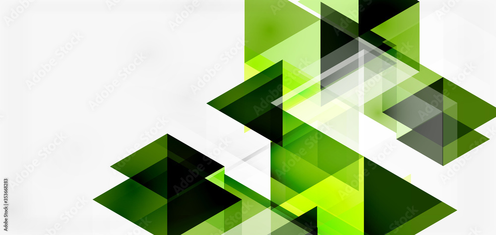 Geometric abstract background, mosaic triangle and hexagon shapes. Trendy abstract layout template for business or technology presentation, internet poster or web brochure cover, wallpaper Geometric abstract background, mosaic triangle and hexagon shapes. Trendy abstract layout template for business or technology presentation, internet poster or web brochure cover, wallpaper