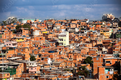 Colorful, crowded and dangerous, the favela's of Sao Paulo are home to millions of poor Brazilian people.