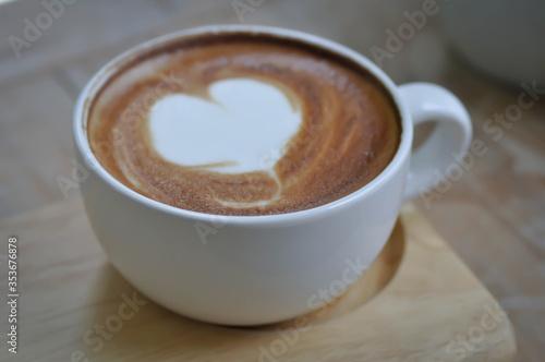 hot cappuccino ,coffee
