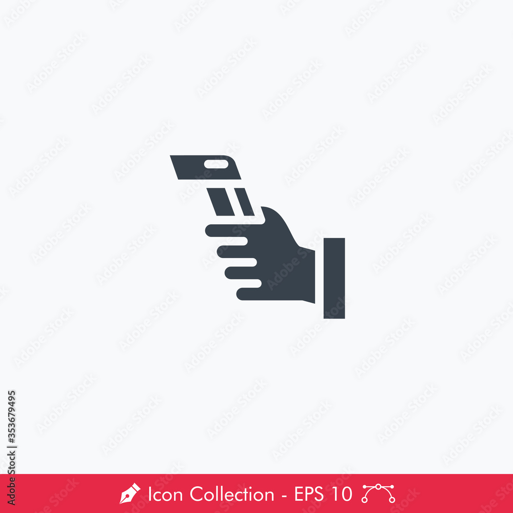 Thermometer Gun (Temperature Check) Icon / Vector Thermometer Gun (Temperature Check) Icon / Vector