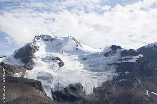 Mount Athabasca with Glacier