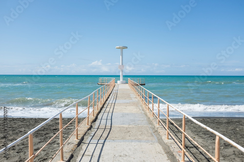 Photography Pontile a Ostia Lido, Roma